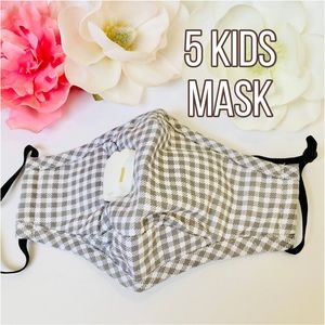 5 pieces of kids masks